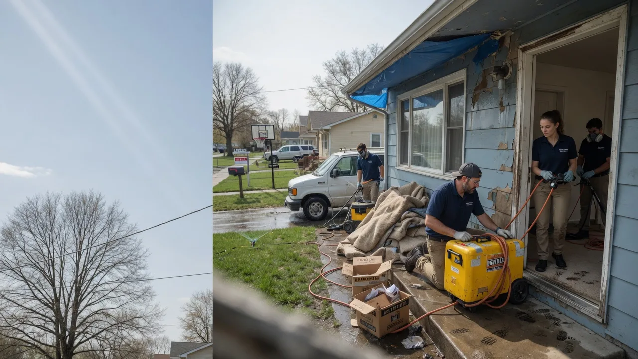 Basement Flood Cleanup in Emerson, KY near me